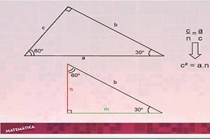 Aula 4 – Relações métricas do triângulo retângulo – Teorema de Pitágoras