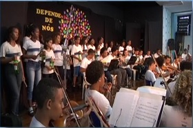 Programa Orquestra nas Escolas - E.M. Coelho Neto