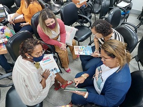 MultiRio Itinerante leva oficinas sobre alfabetização às 11 CREs da cidade