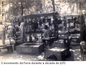 Feira Hippie de Ipanema durante os anos 1970