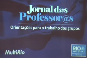 Lançamento do Jornal dos Professores - Escola de Formação do Professor Carioca Paulo Freire